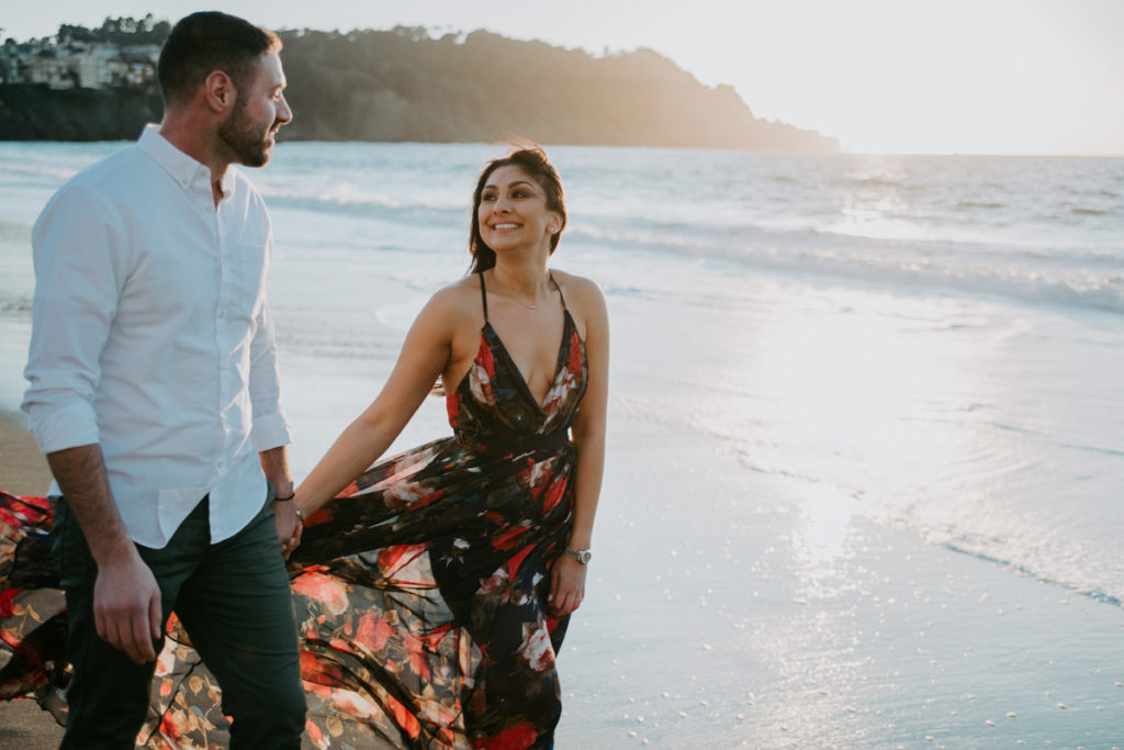 Baker Beach Engagement Session Outfits