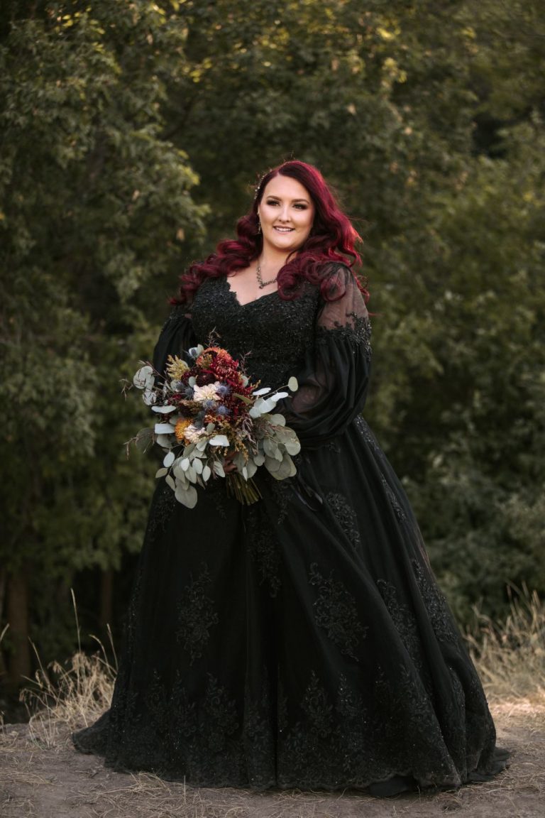 Black Wedding Dresses In 2024 Breanna White Photography   1 1 768x1152 