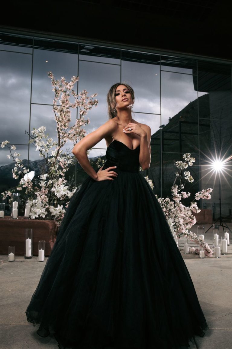 Black Wedding Dresses In 2024 Breanna White Photography   3 2 768x1152 