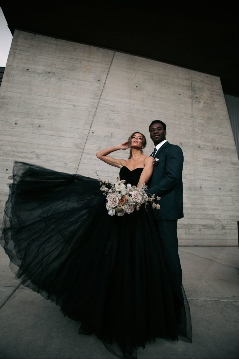 Black Wedding Dresses In 2024 Breanna White Photography   8 768x1152 